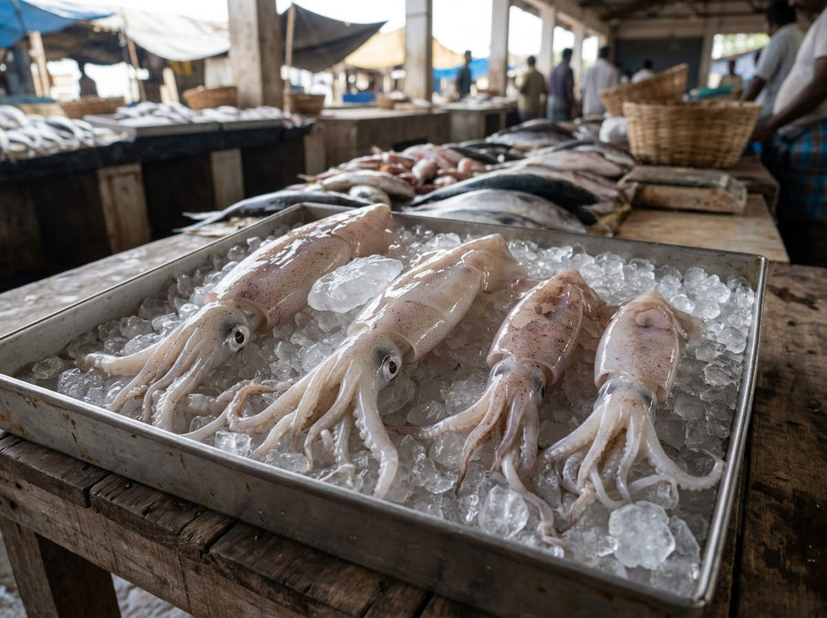 Indian Loligo Squid